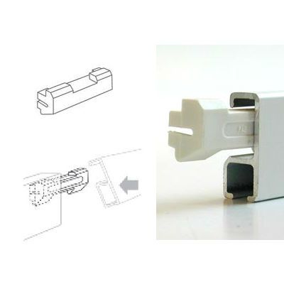 Perlonseil mit Eincliphaken für Bilderschienen | Bilderrahmenwerk