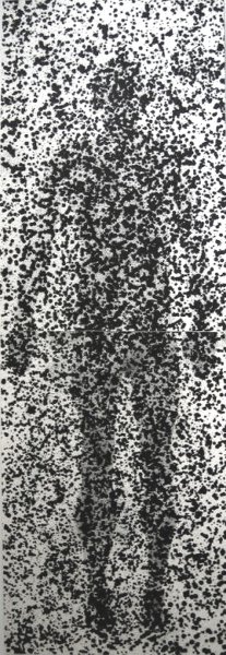 Antony Gormley, Bodies In Space (Black)