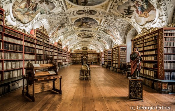 "Libreria ceco I"- Acrylkaschierung