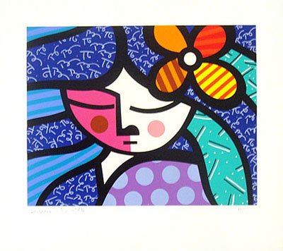 Girl with Flower