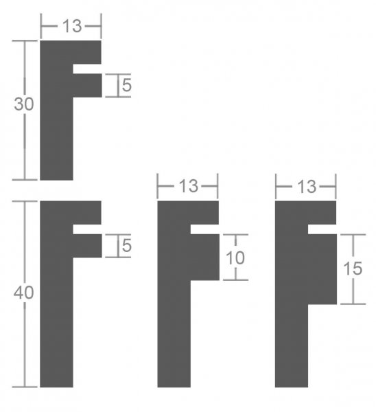 Werkladen-Rahmen Distanz Massivholz Ahorn 13 | Werkladen Objektrahmen