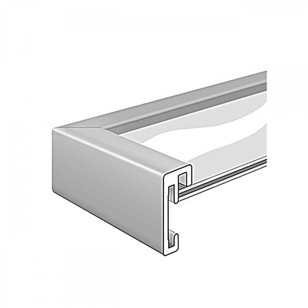 Nielsen Duo Alurahmen mit Holzfurnier 50x70cm