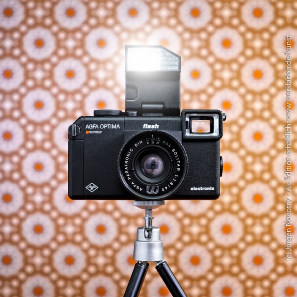 Cameraselfie Agfa Optima Sensor flash
