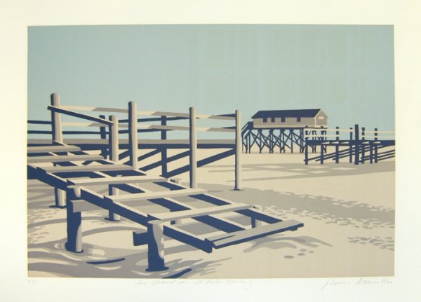 Am Strand von St. Petersburg