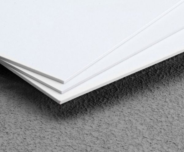 Rückwandkarton weiß 2 mm säurefrei