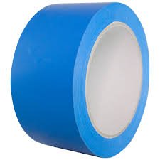 Glasabklebeband blau - 3 Rollen
