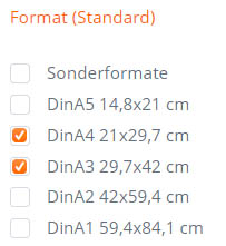 Bilderrahmen-Finder-Hilfe-Format