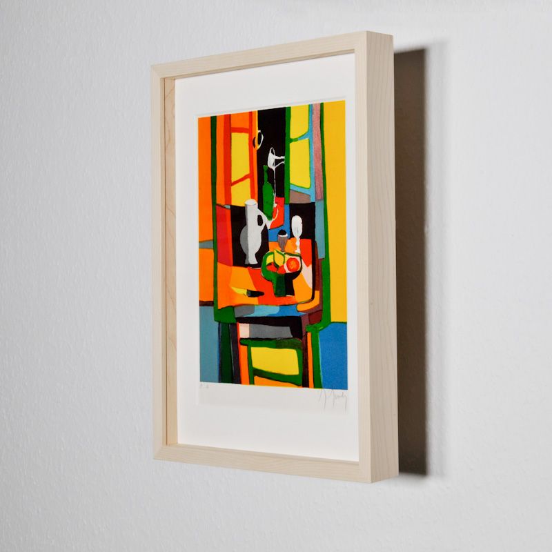 Werkladen-Rahmen Distanz Massivholz Ahorn 13 | Werkladen Objektrahmen