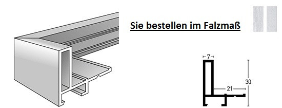 Nielsen Schattenfuge Alu Profil 26