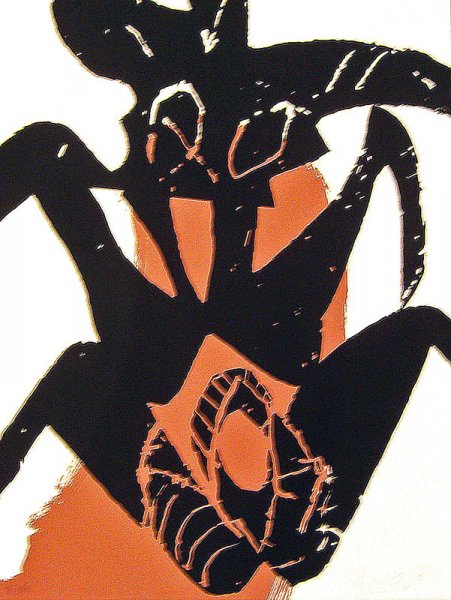 Hans Scheuerecker, Abstrakte Komposition